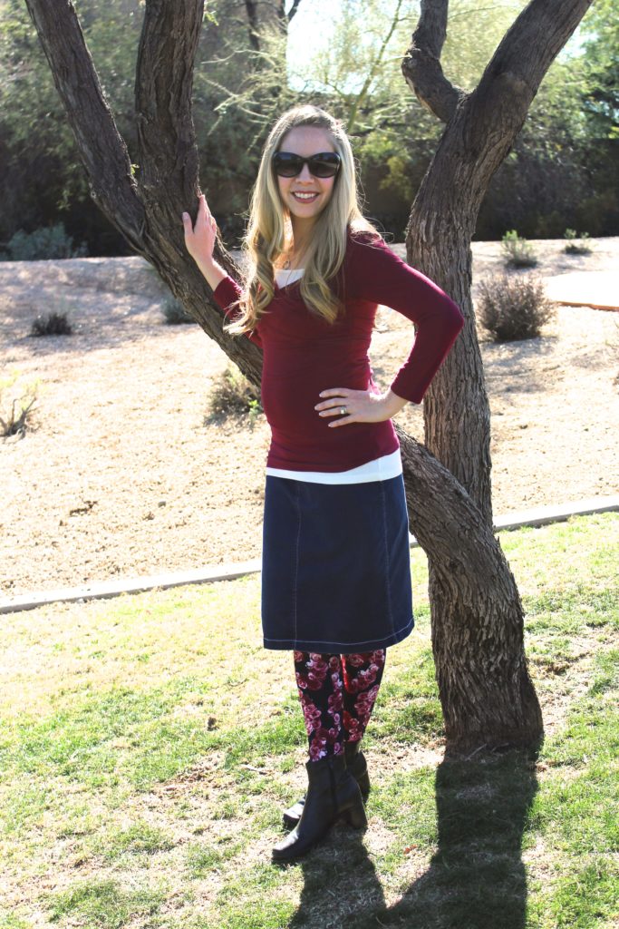 What I Wore ~Valentine's Leggings