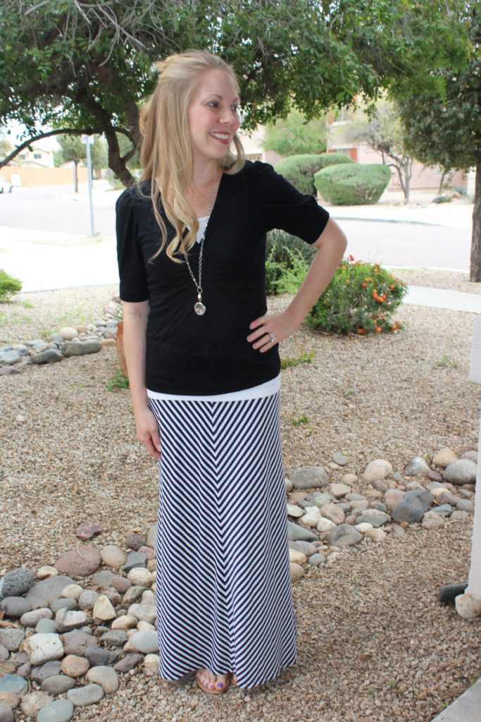 What I Wore~Maxi Skirt