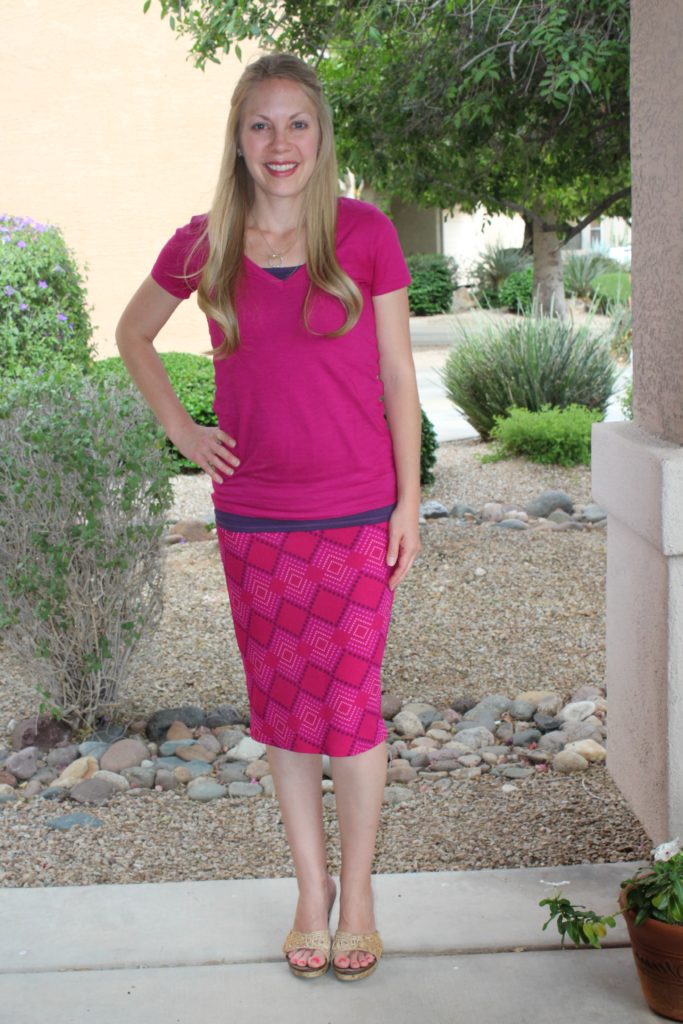 What I Wore ~ Bright Pink