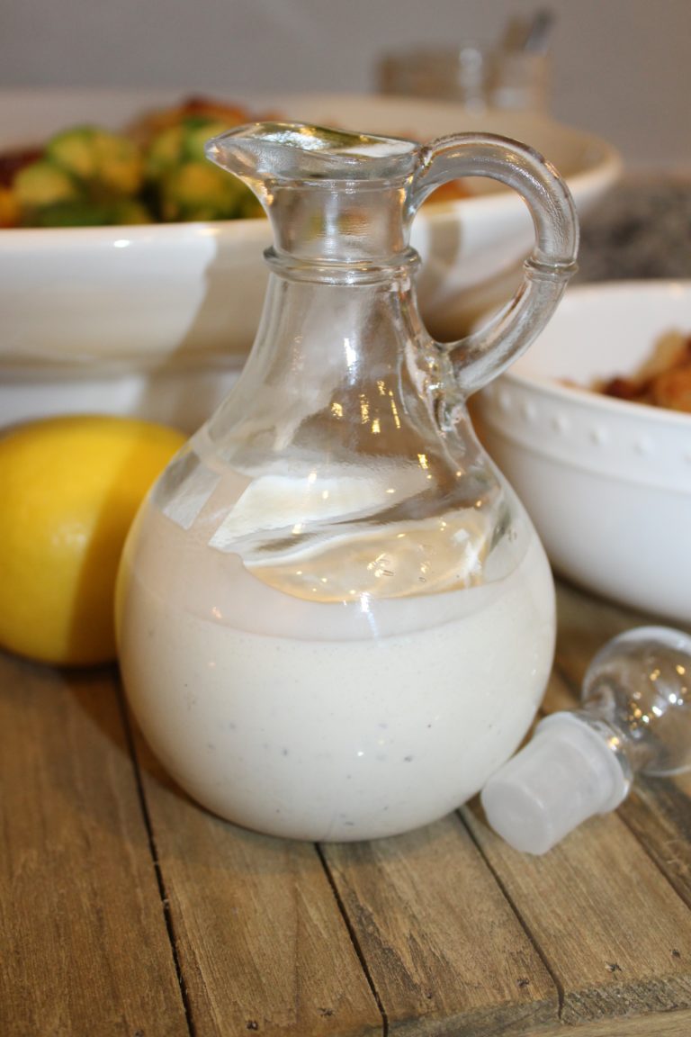 Creamy Lemon Parmesan Dressing