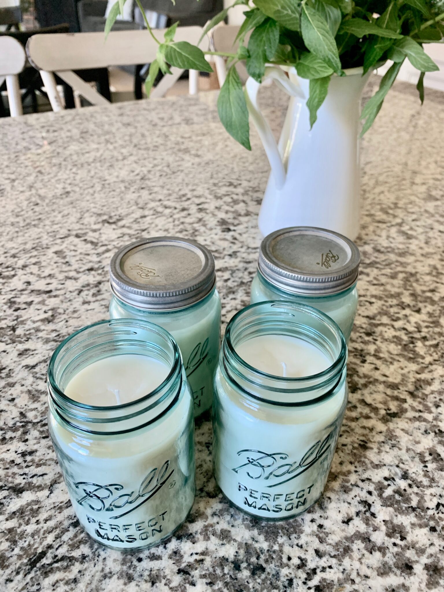 DIY Mason Jar Citronella Candles